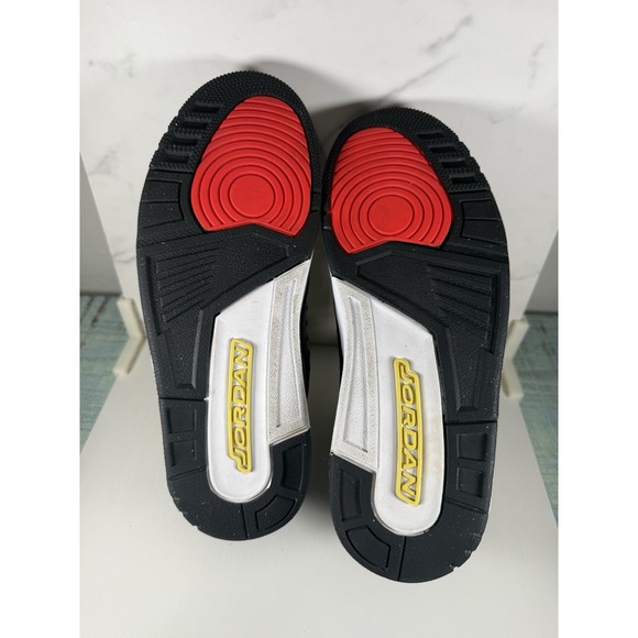 Size 10.5 - Air Jordan Flight 97 Vibrant Yellow Men's 654265-070 - Picture 8 of 11